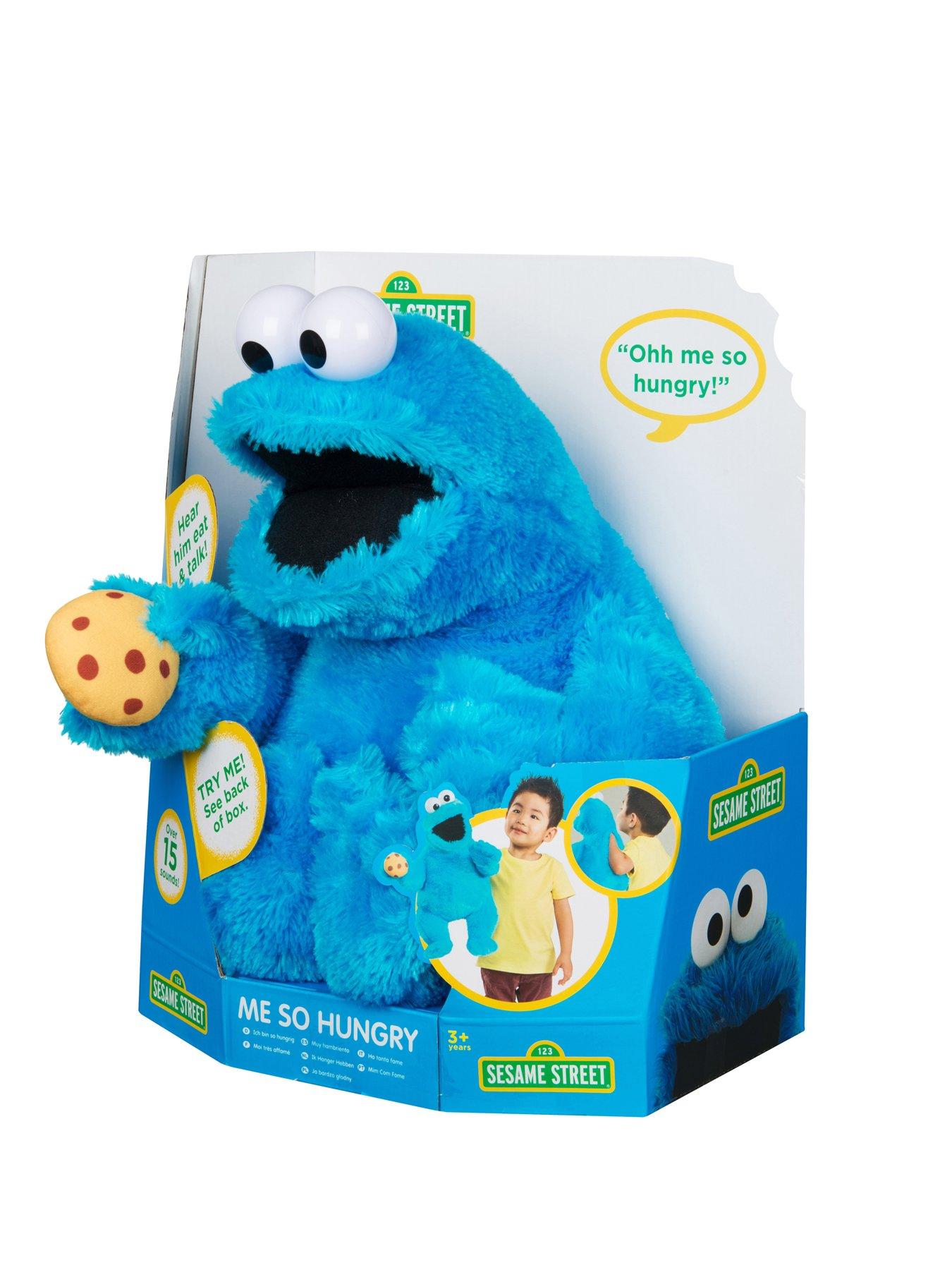 cookie monster me so hungry toy