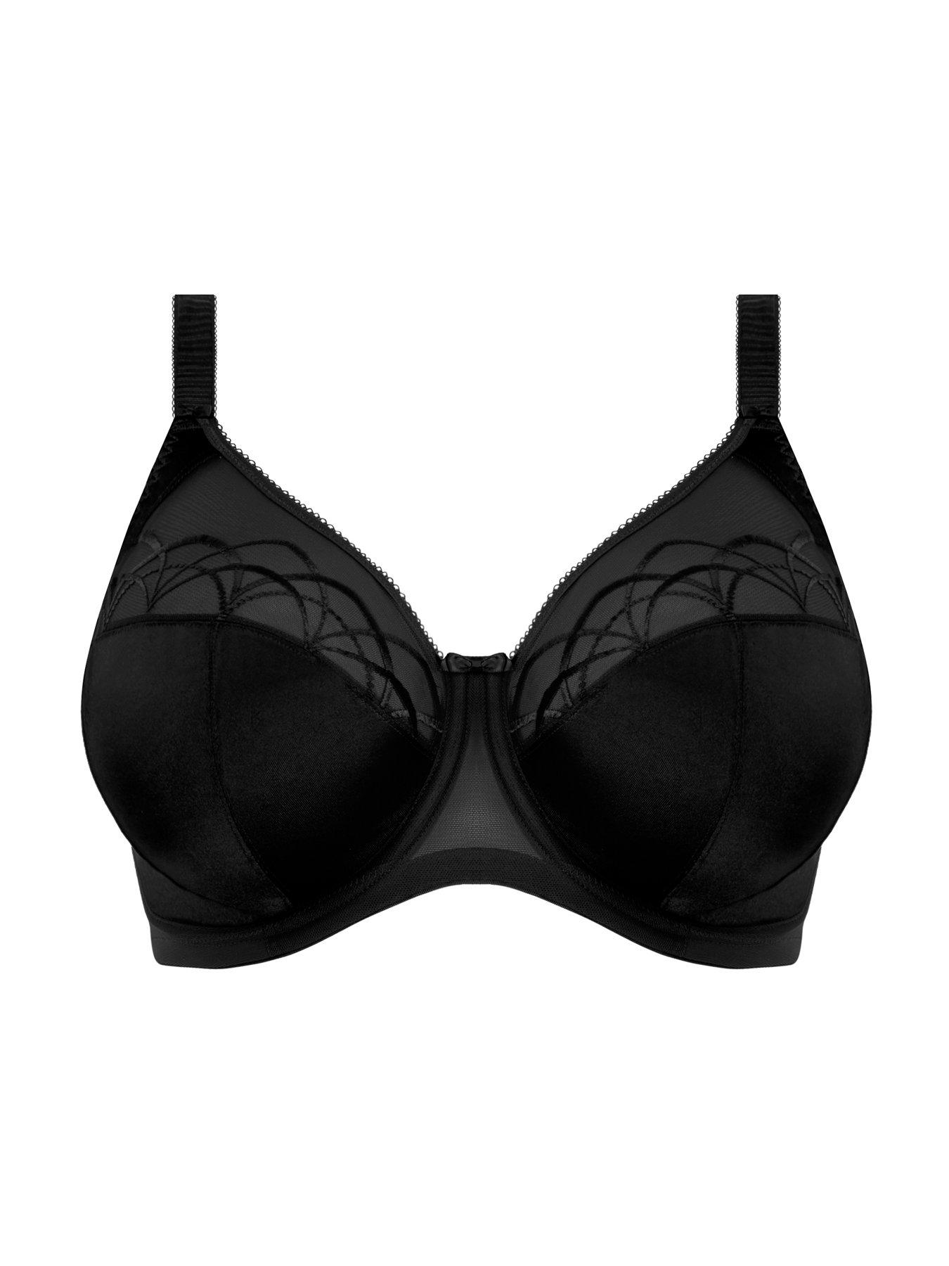 Image 3 of 3 of Elomi Cate Underwired Full Cup Banded Bra - Black