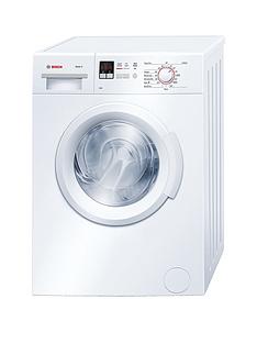 Bosch Serie 2 WAB28261GB 6kg Load, 1400 Spin Washing Machine with ActiveWater™ Technology - White