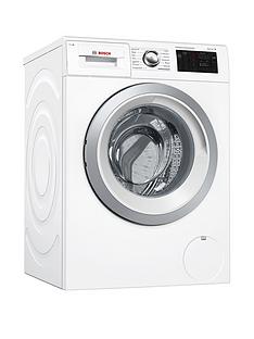 Bosch Serie 6 WAT286H0GB 9kg Load, 1400 Spin i-Dos Home Connect Washing Machine - White