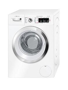 Bosch Serie 8 WAWH8660GB 9kg Load, 1400 Spin i-DOS Home Connect Washing Machine - White