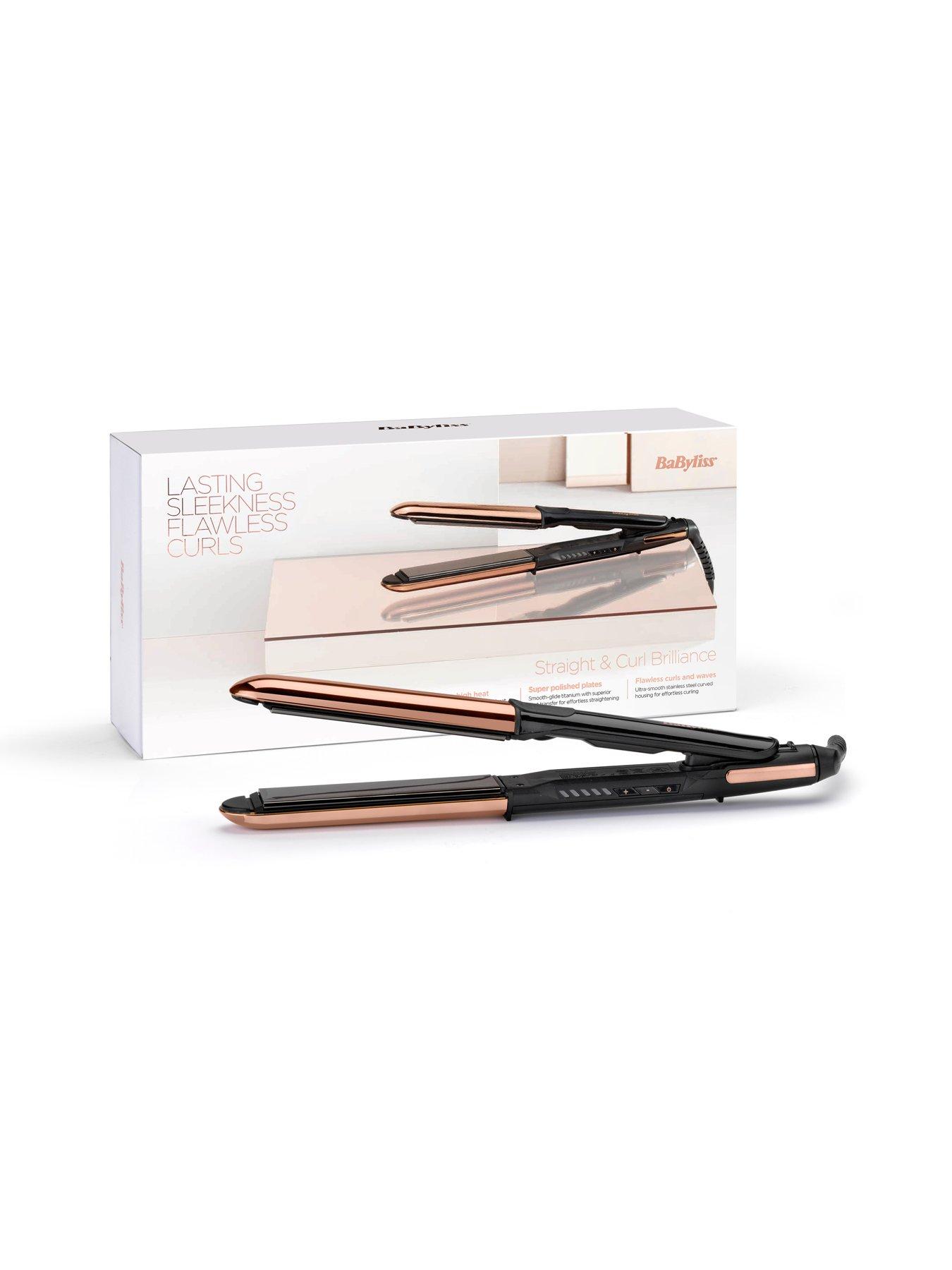 BaByliss Straight Curl Brilliance in Rose Gold Very