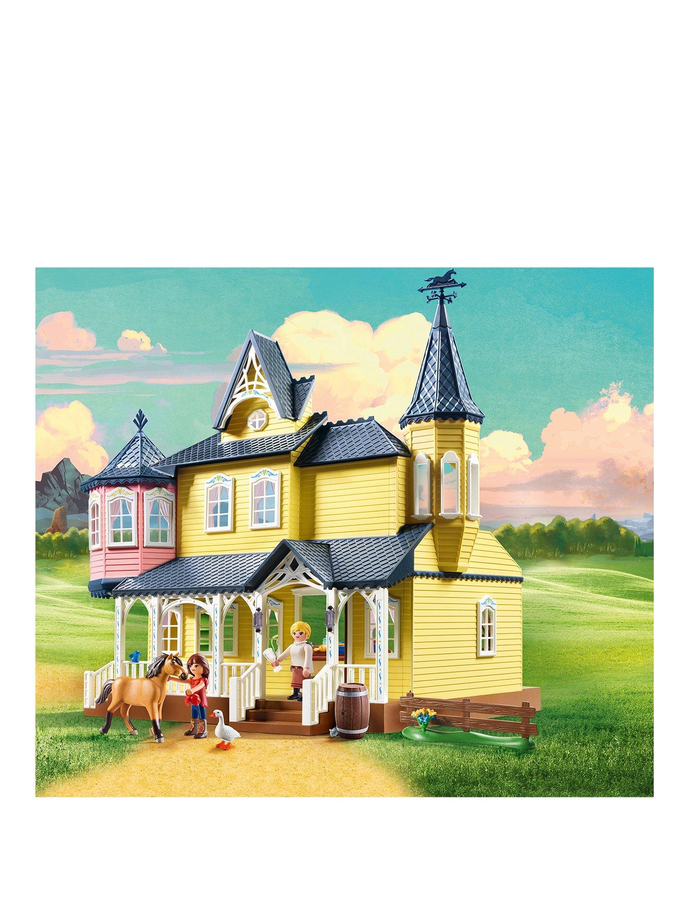 playmobil spirit luckys house