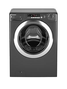 Candy GVSW485DCR 8kg Wash, 5kg Dry, 1400 spin Washer Dryer with Smart Touch - Graphite