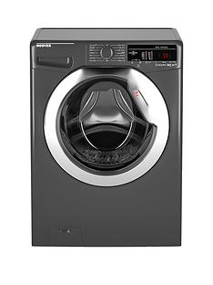 Hoover Dynamic Next DXOA410C3R 10kg Load, 1400 Spin Washing Machine with One Touch - Graphite