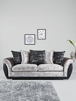 Product photograph of Alexa 3 Seater Scatter Back Sofa - Fsc Reg Certified from very.co.uk
