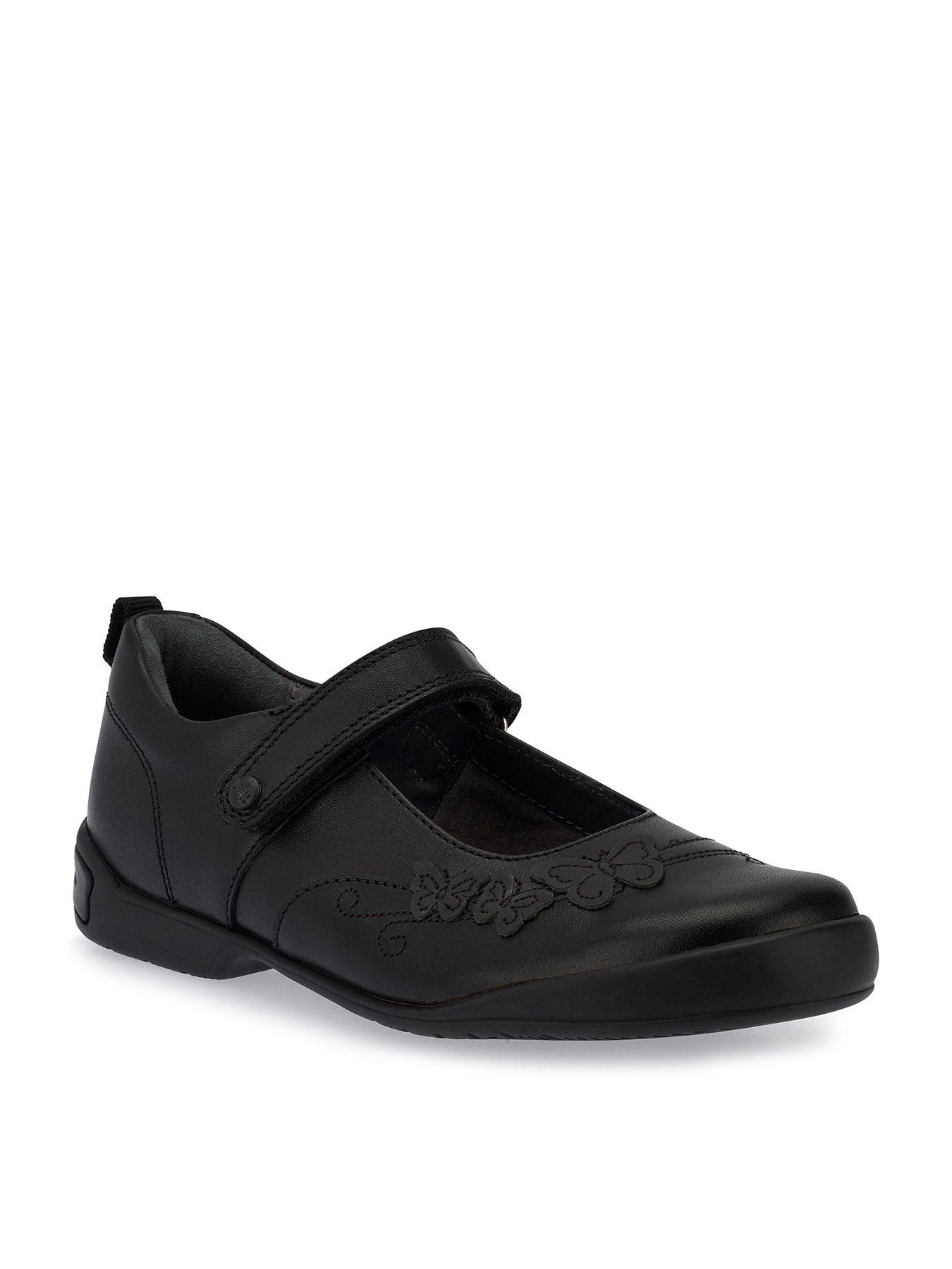 narrow fit girls school shoes