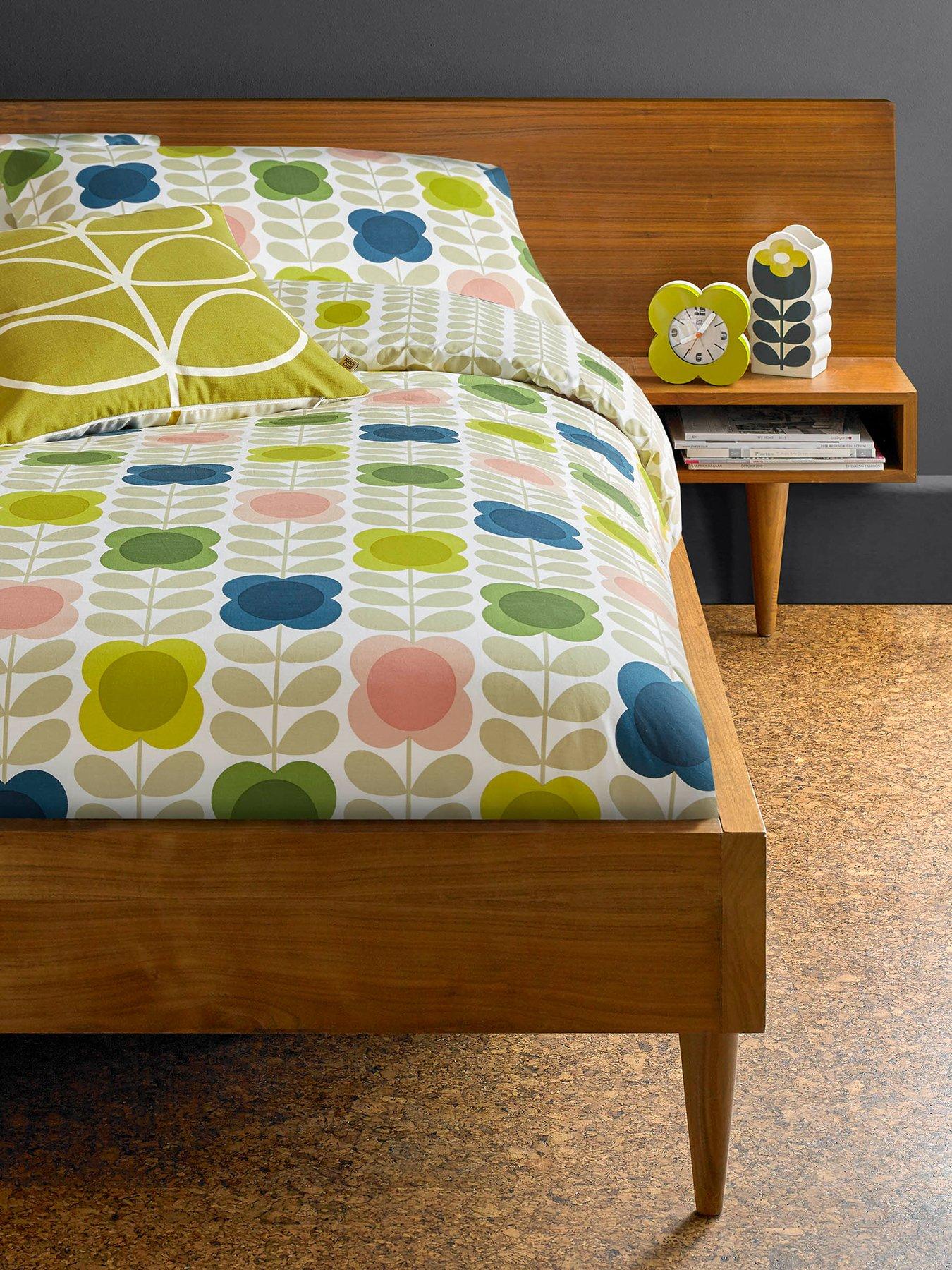 Orla Kiely House Summer Flower Stem Cotton Duvet Cover Very Co Uk