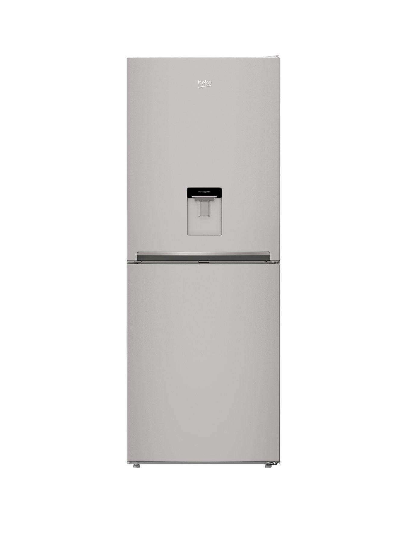 Beko Cfg1790Ds 70Cm Frost-Free Fridge Freezer With Non-Plumbed Water Dispenser - Silver