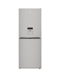 Beko CFG1790DS 70cm Frost-Free Fridge Freezer with Non-Plumbed Water Dispenser - Silver
