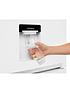 image of beko-cfg1790dw-70cm-wide-frost-free-fridge-freezer-with-non-plumbed-water-dispenser-white