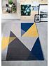  image of design-matters-triangle-geo-rug