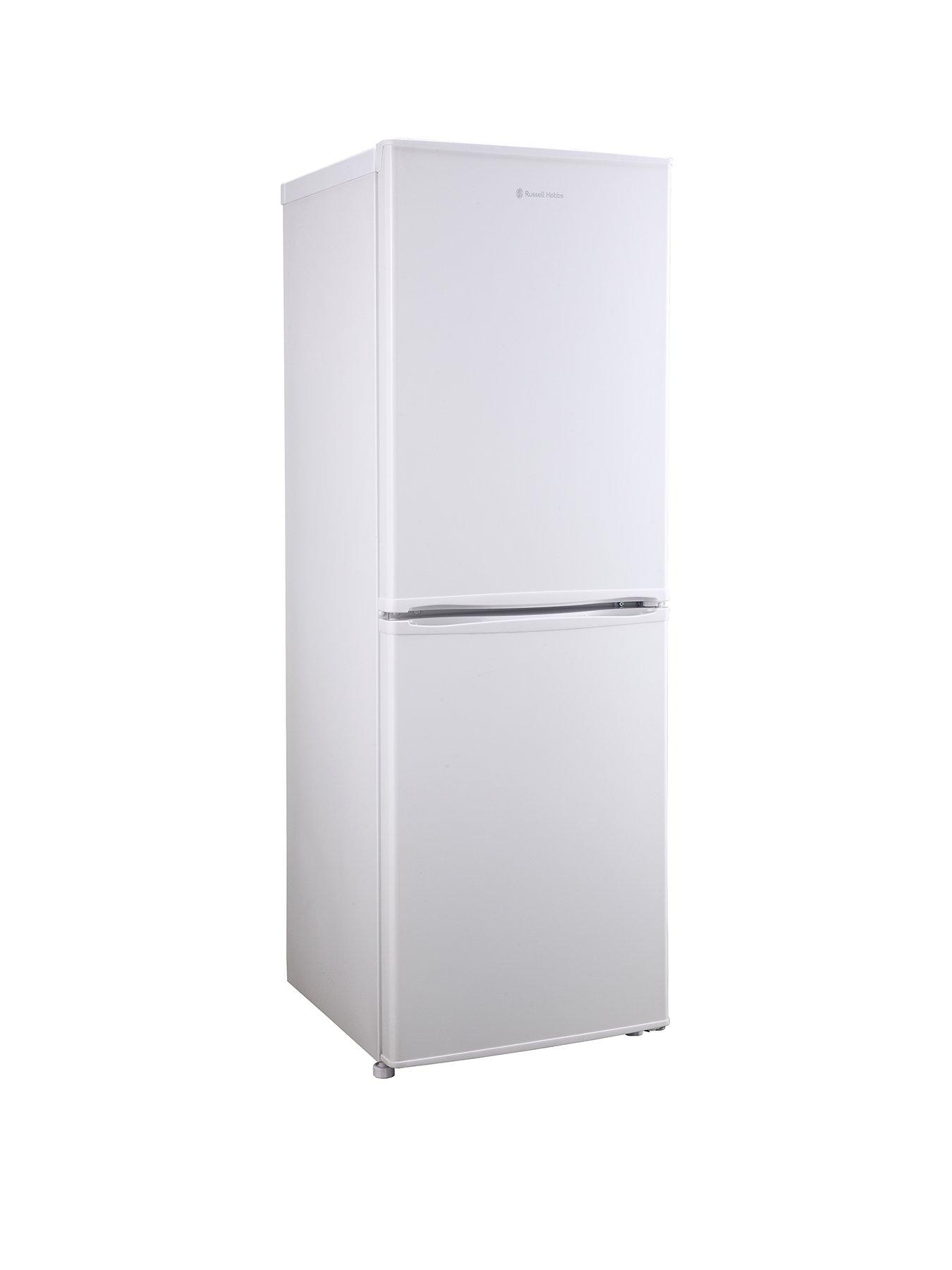 Russell Hobbs White 50Cm Wide 144Cm High Freestanding Fridge Freezer