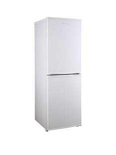 Russell Hobbs White 50cm Wide 144cm High Freestanding Fridge Freezer