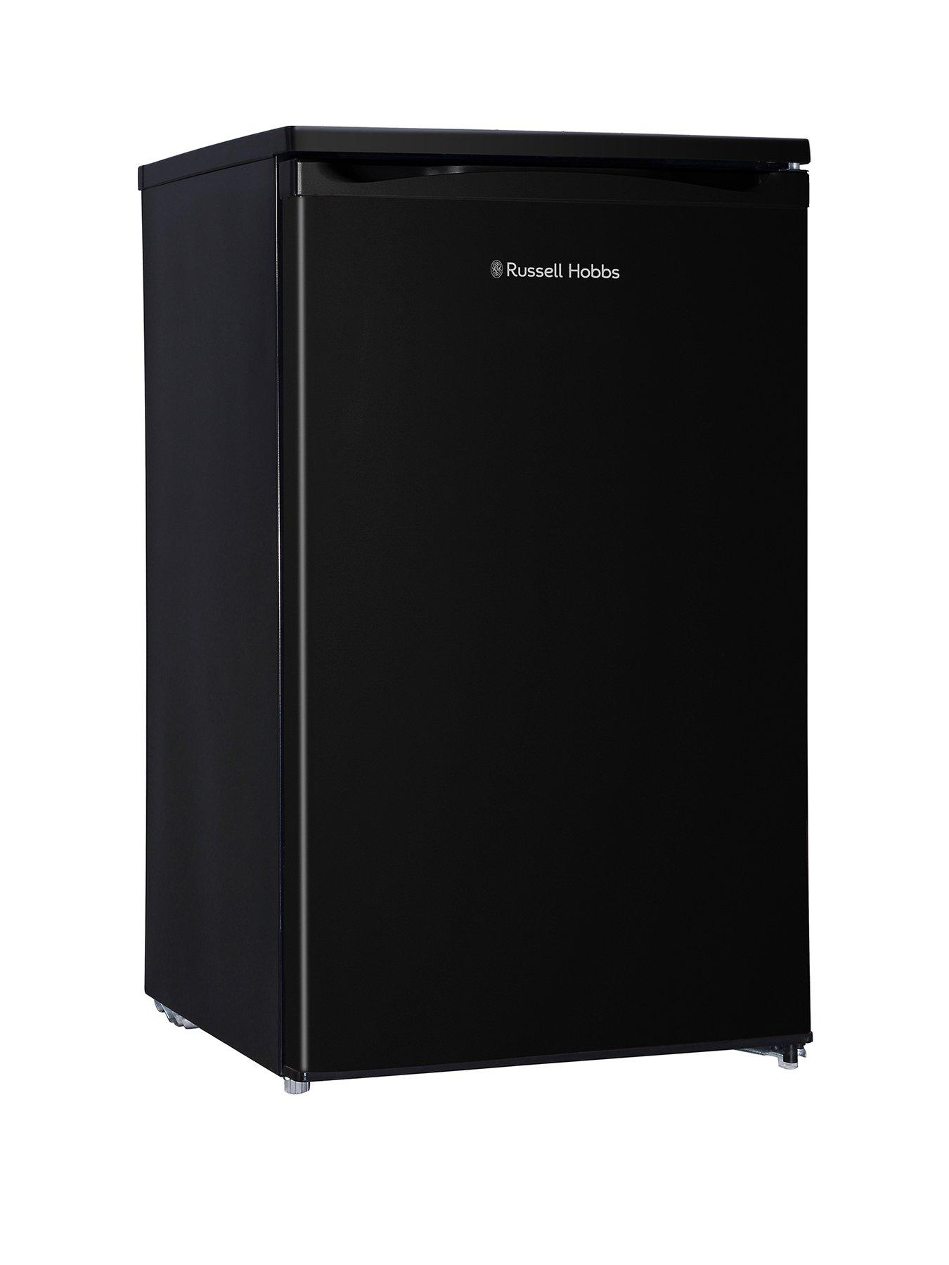 Russell Hobbs Black Under Counter 50Cm Wide Freestanding Larder Fridge