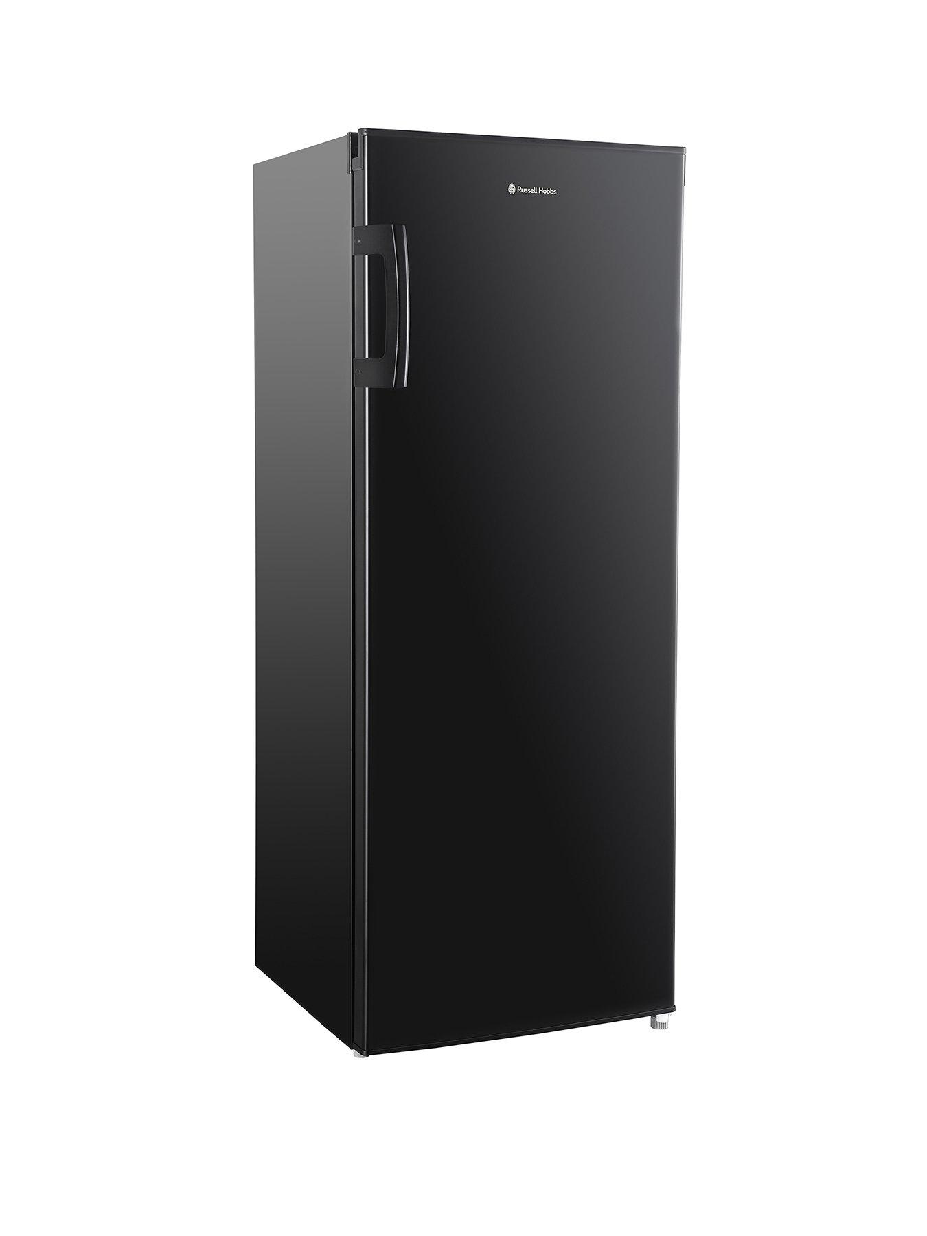 Russell Hobbs Black 55Cm Wide 142Cm High Upright Larder Fridge