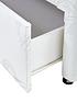  image of airsprung-new-victoria-ortho-divan-bed-with-storage-options-white