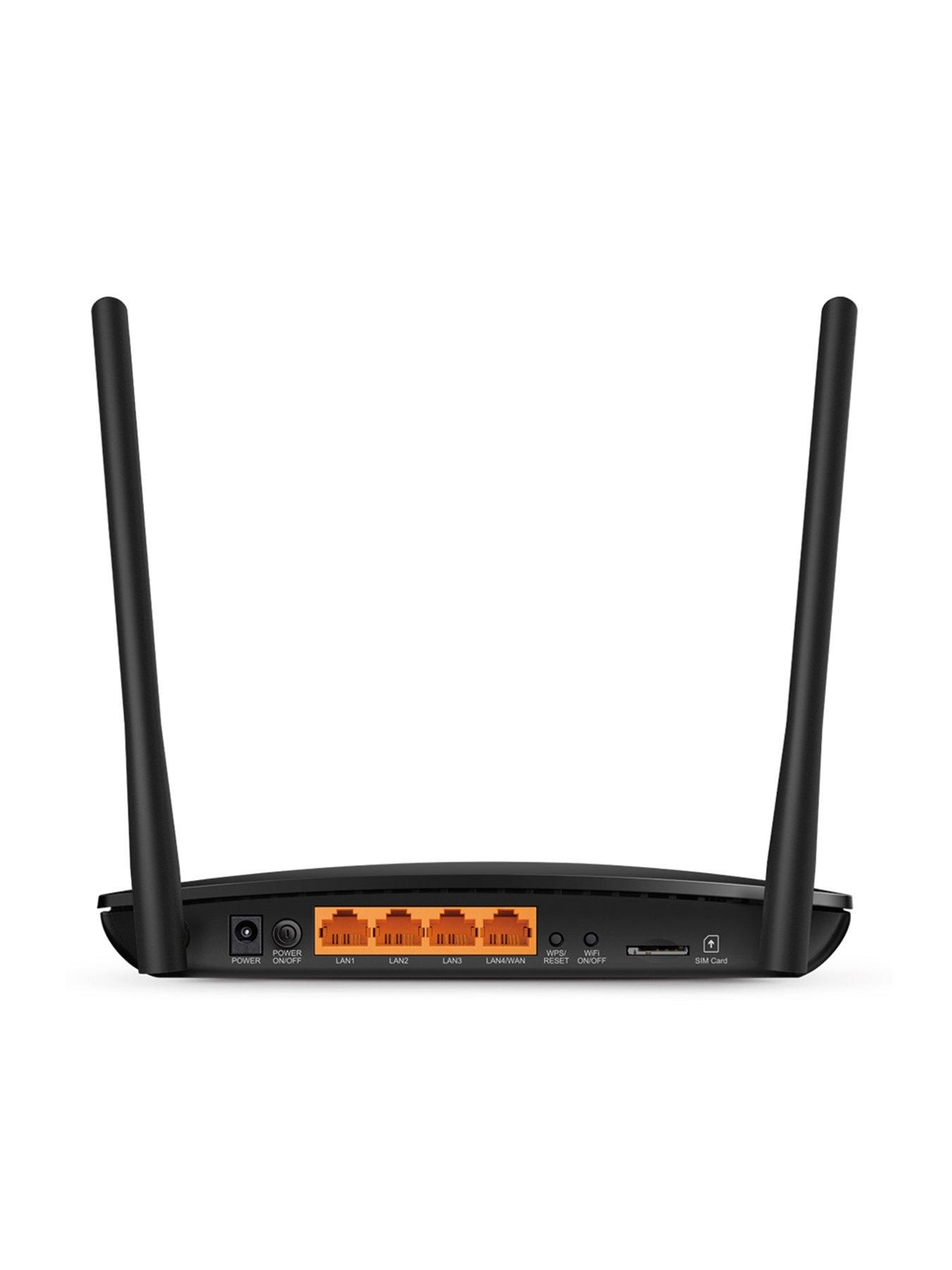 Image 2 of 5 of TP Link AC750 Dual-Band Wi-Fi 4G LTE Router, Archer MR200