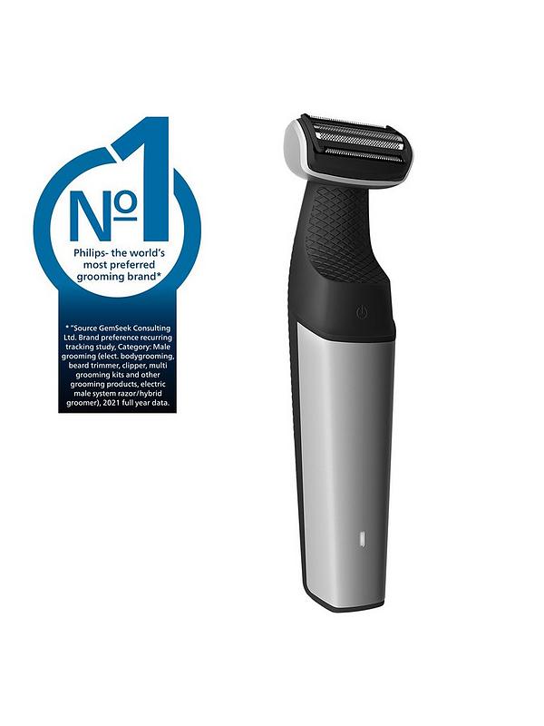 Image 2 of 5 of Philips Series 5000 Cordless and Showerproof Body Groomer with Back Attachment and Skin Comfort System, BG5020/13