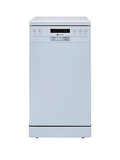 White Knight DW1045WA 10-Place Slimline Dishwasher - White