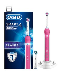 Oral-B Oral-B Smart 4 Pink Electric Rechargable Toothbrush