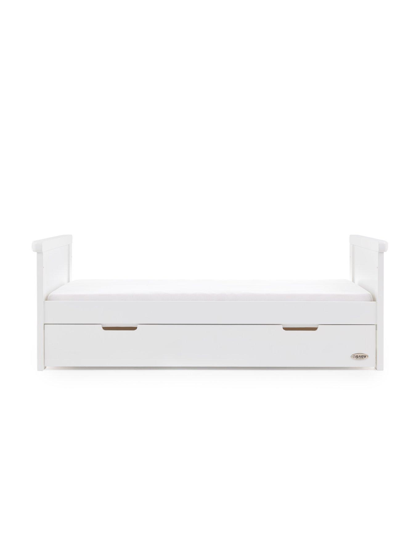 obaby belton cot bed white