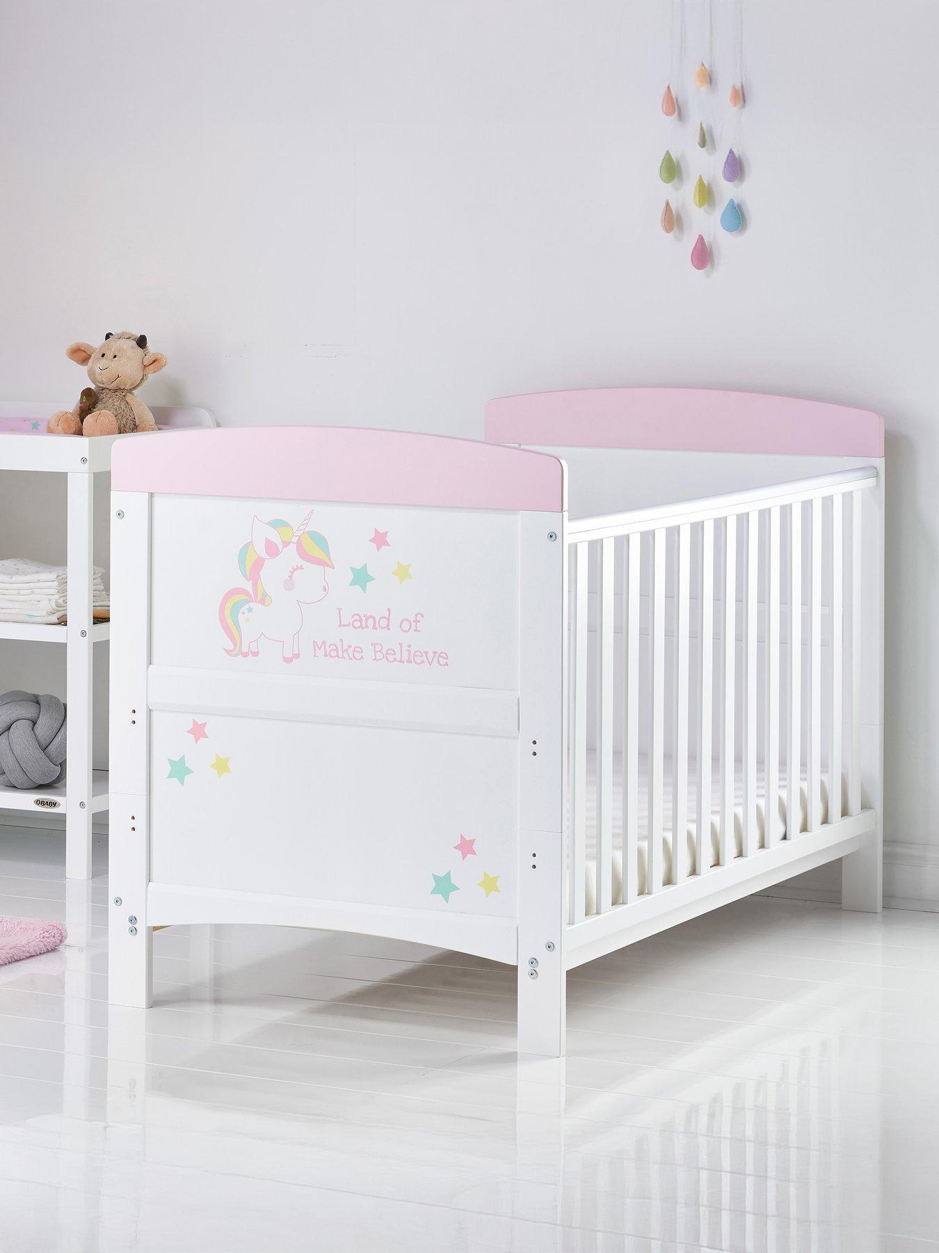 undefined Grace Inspire Cot Bed - Unicorn