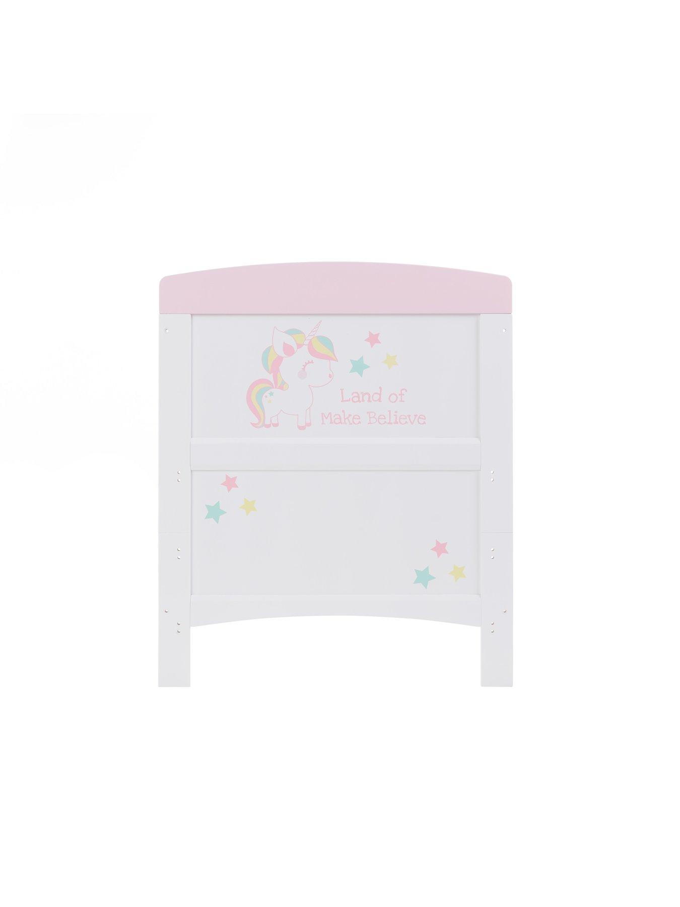 Image 4 of 7 of Obaby Grace Inspire Cot Bed - Unicorn