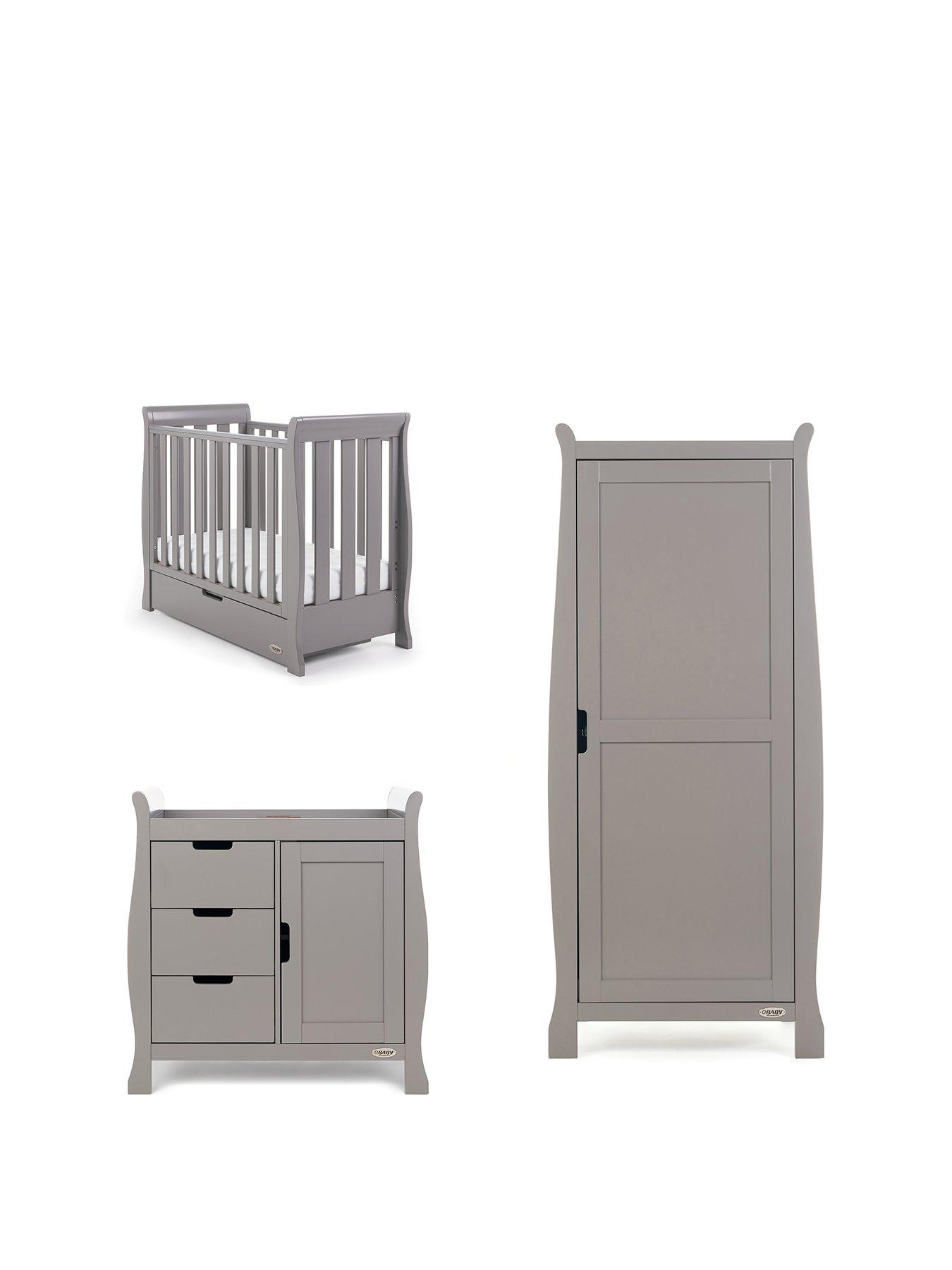 obaby stamford sleigh 3 piece room set