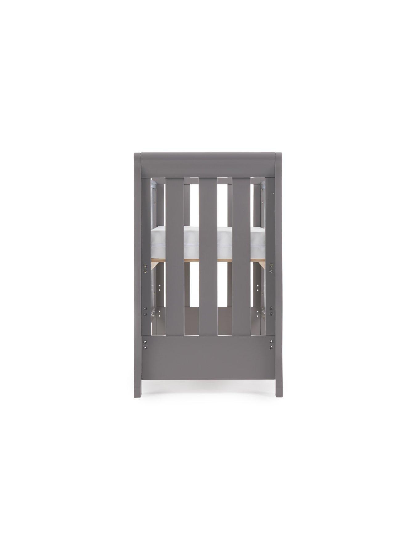 Image 6 of 7 of Obaby Stamford Space Saver Sleigh Cot