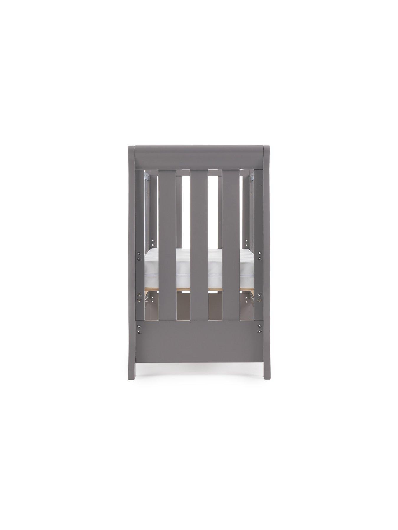 Image 7 of 7 of Obaby Stamford Space Saver Sleigh Cot