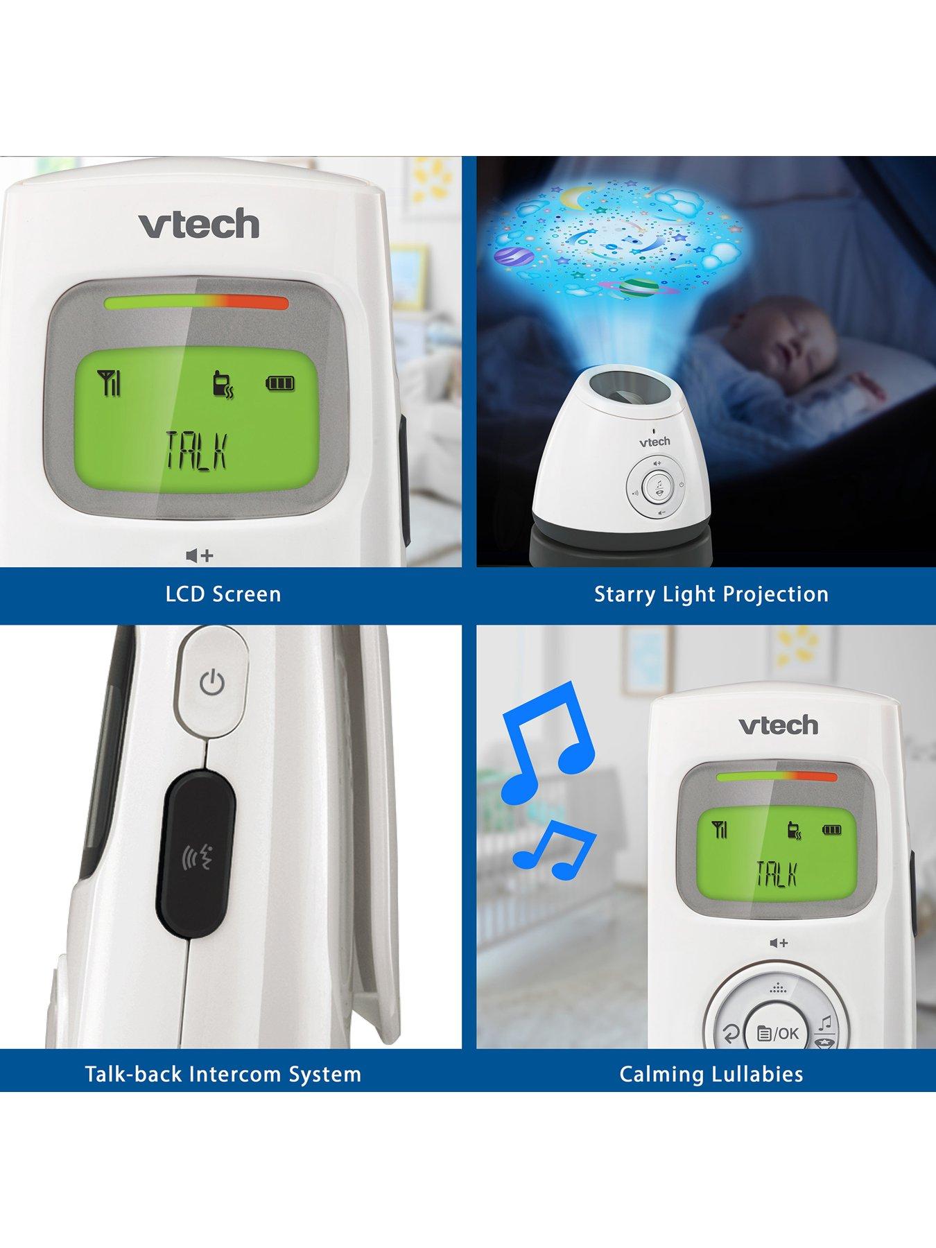 vtech bm2200 safe & sound lightshow baby monitor