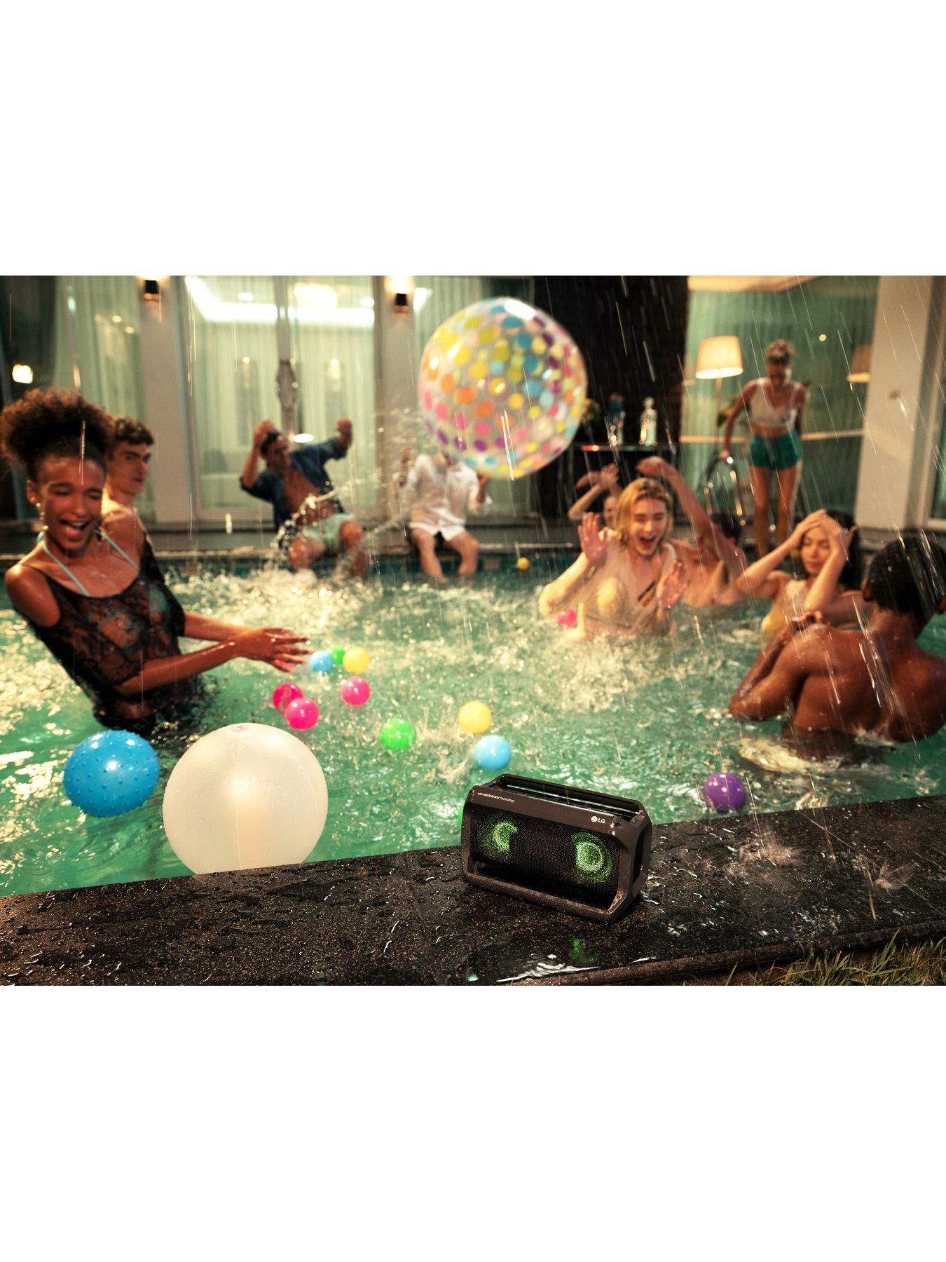 lg pk5 xboom go bluetooth portable party speaker