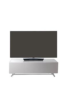 Alphason Chromium 120 cm Concept TV Stand - White - fits up to 60 inch TV