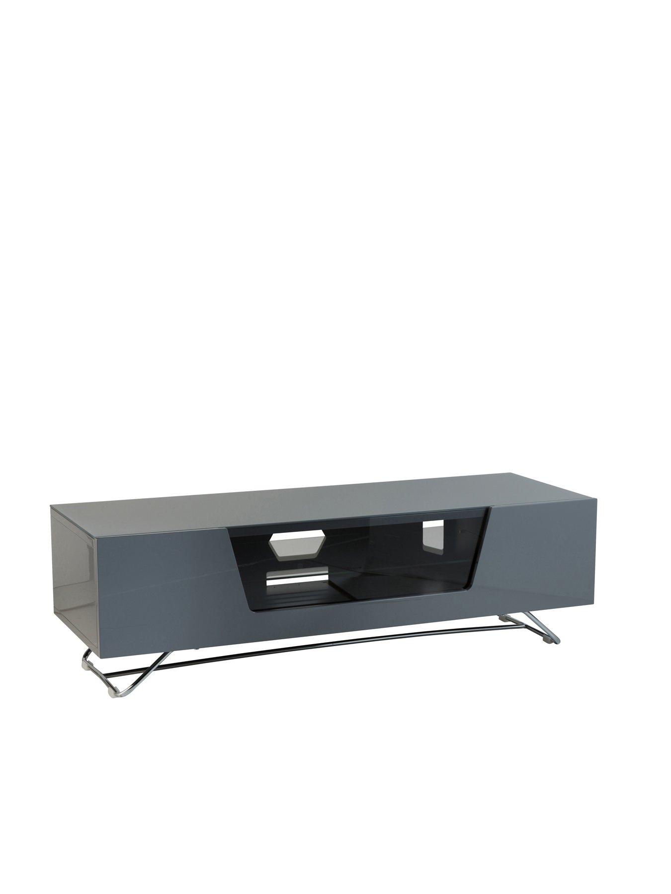 Image 2 of 5 of Alphason Chromium 120 cm TV Unit - Grey - fits up to 55 inch TV&nbsp;