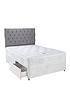 image of airsprung-new-astbury-ortho-divan-with-storage-options-white
