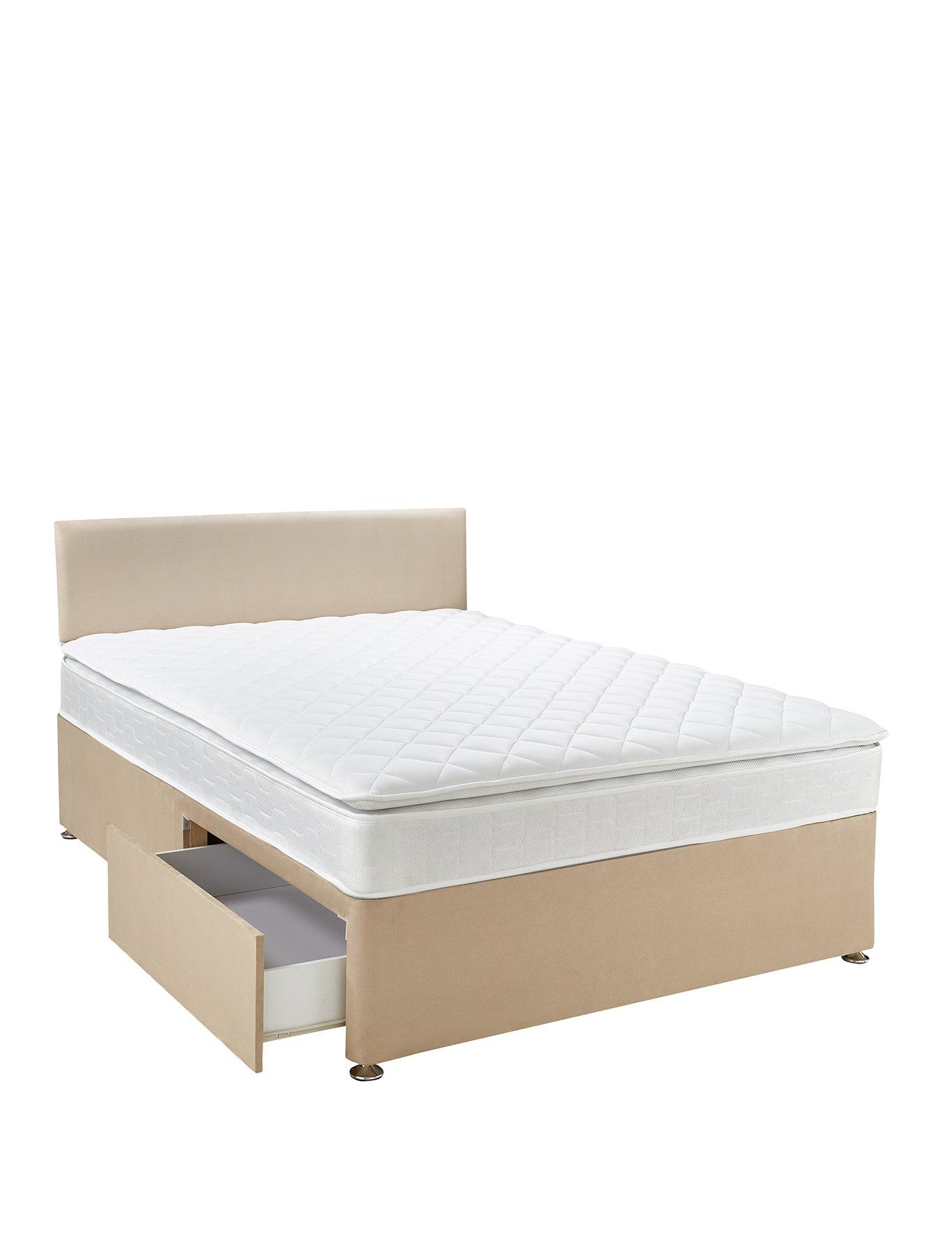 Airsprung New Calie Pillow Top Divan With Storage Options