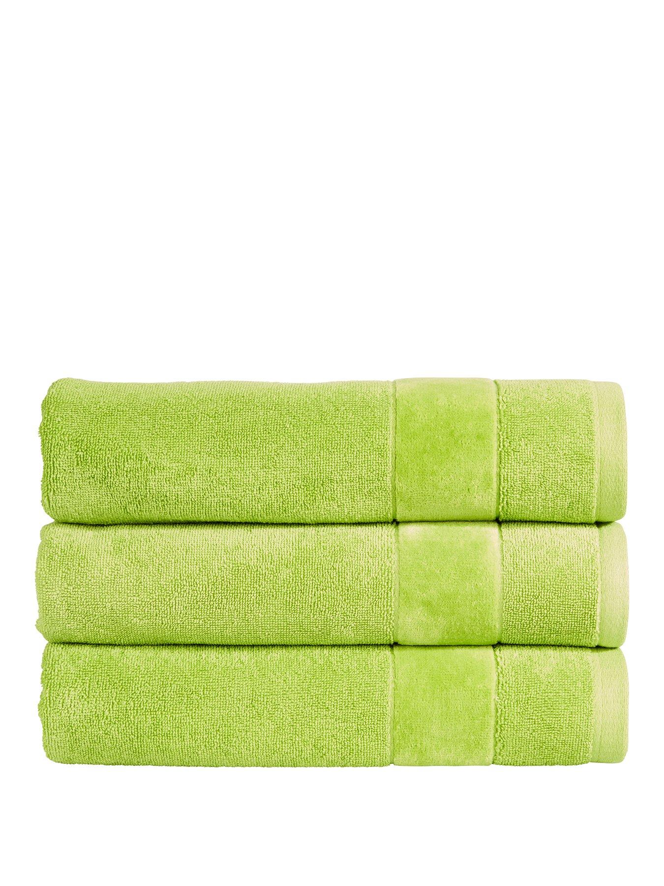 Christy Prism Turkish Cotton Towel Collection Mojito very.co.uk