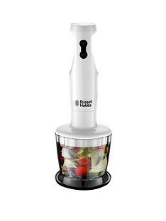Russell Hobbs White Food Collection 2 in 1 Hand Blender - 24600