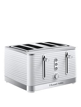 russell-hobbs-inspire-4-slice-white-textured-plastic-toaster-24380