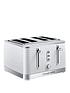 russell-hobbs-inspire-4-slice-white-textured-plastic-toaster-24380front