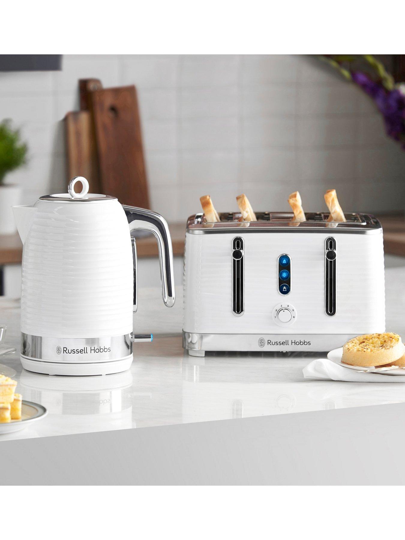 Image 4 of 8 of Russell Hobbs Inspire Textured White Plastic &nbsp;Kettle - 24260