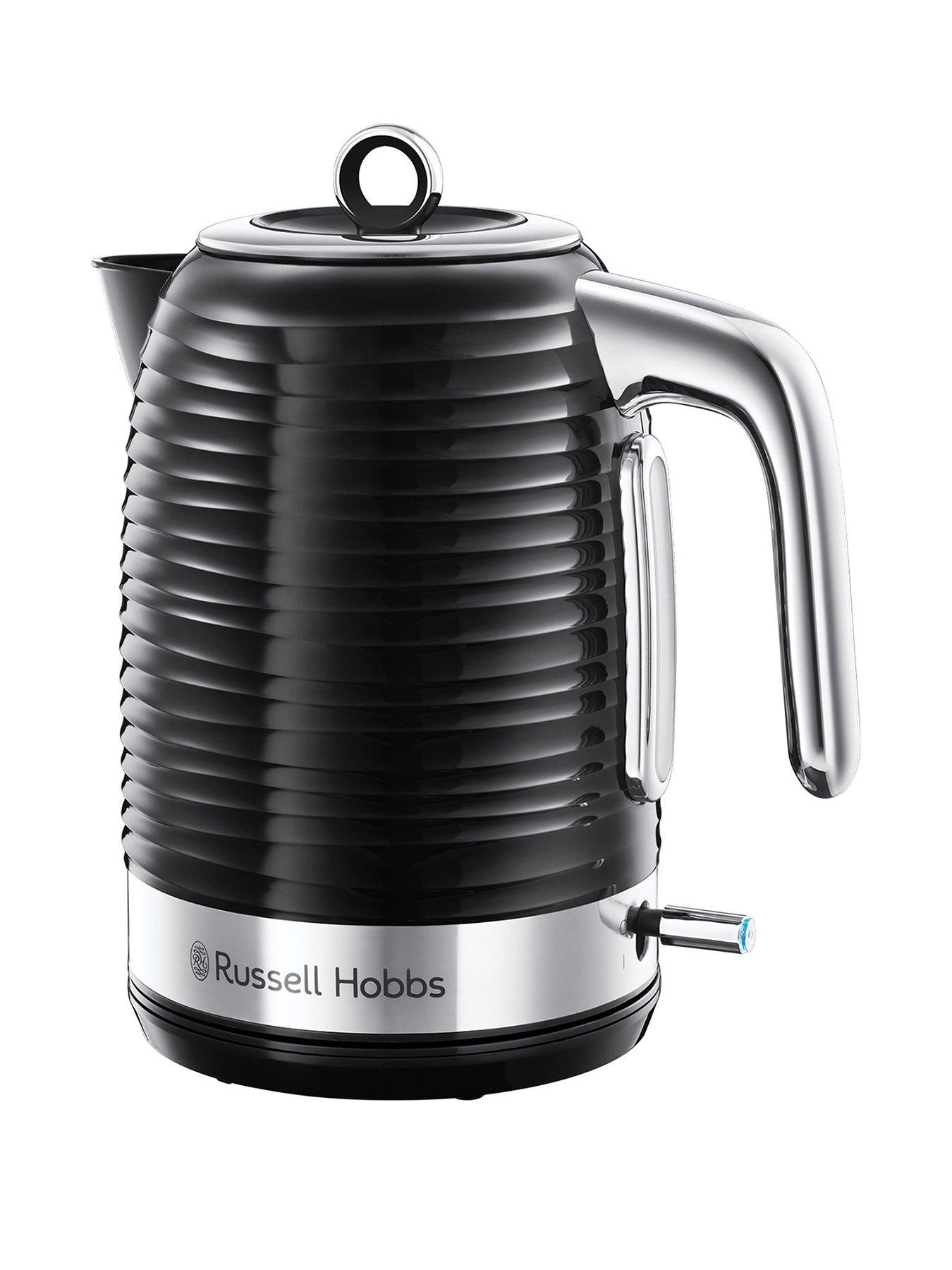 undefined Inspire Textured Black Plastic Kettle - 24361