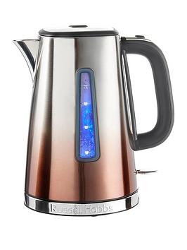 Russell Hobbs Eclipse Copper Sunset Stainless Steel Kettle - 25113
