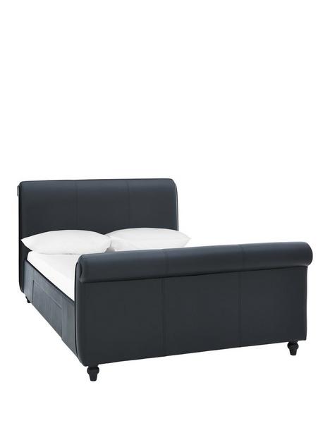 bilbao-fauxnbspleathernbspbed-frame-with-mattress-options-buy-and-save