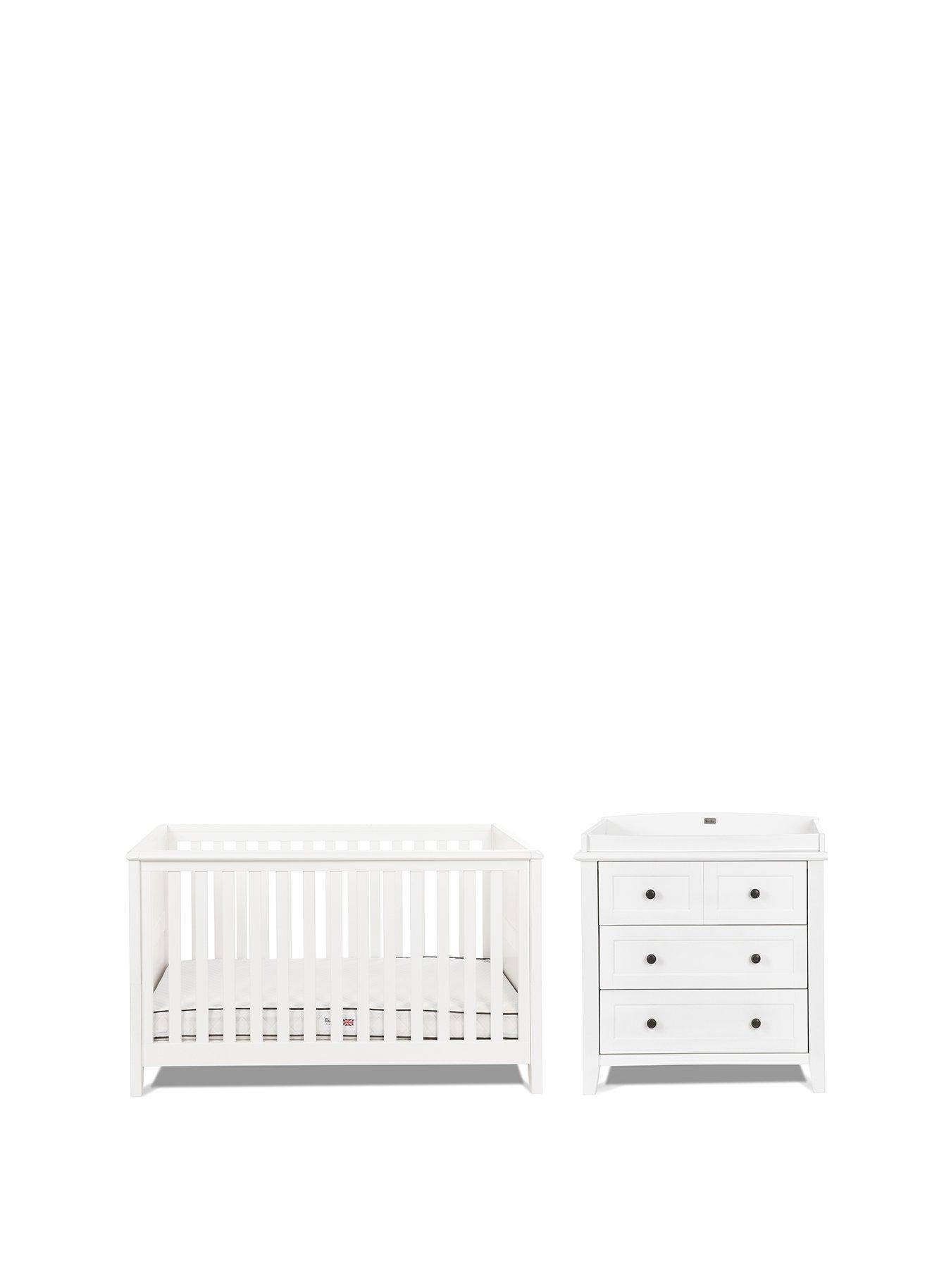 silver cross nostalgia cot bed pure white