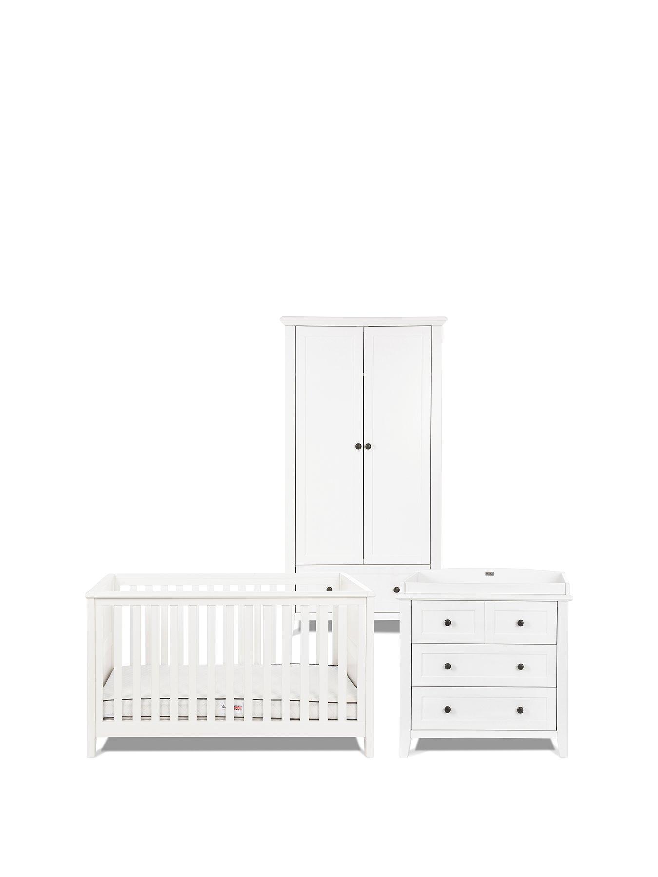 white nursery furniture sets uk