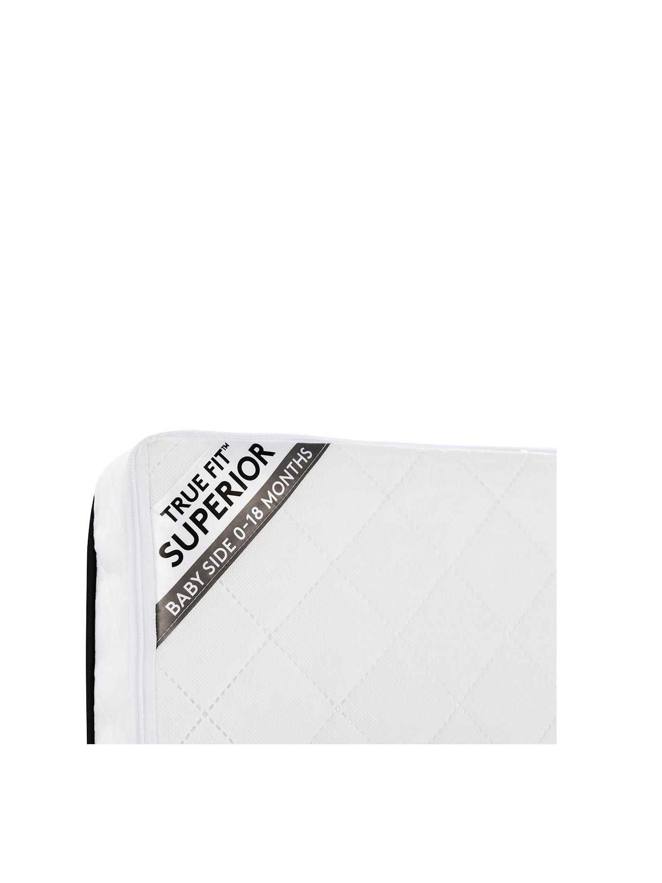 silver cross cot bed mattress size