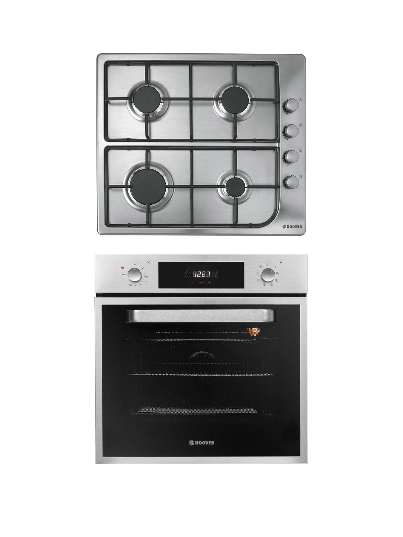 Hoover Hprgm60Ss 60Cm Built-In Electric Single Oven &Amp; Gas Hob Pack  – Oven And Hob Pack With Installation