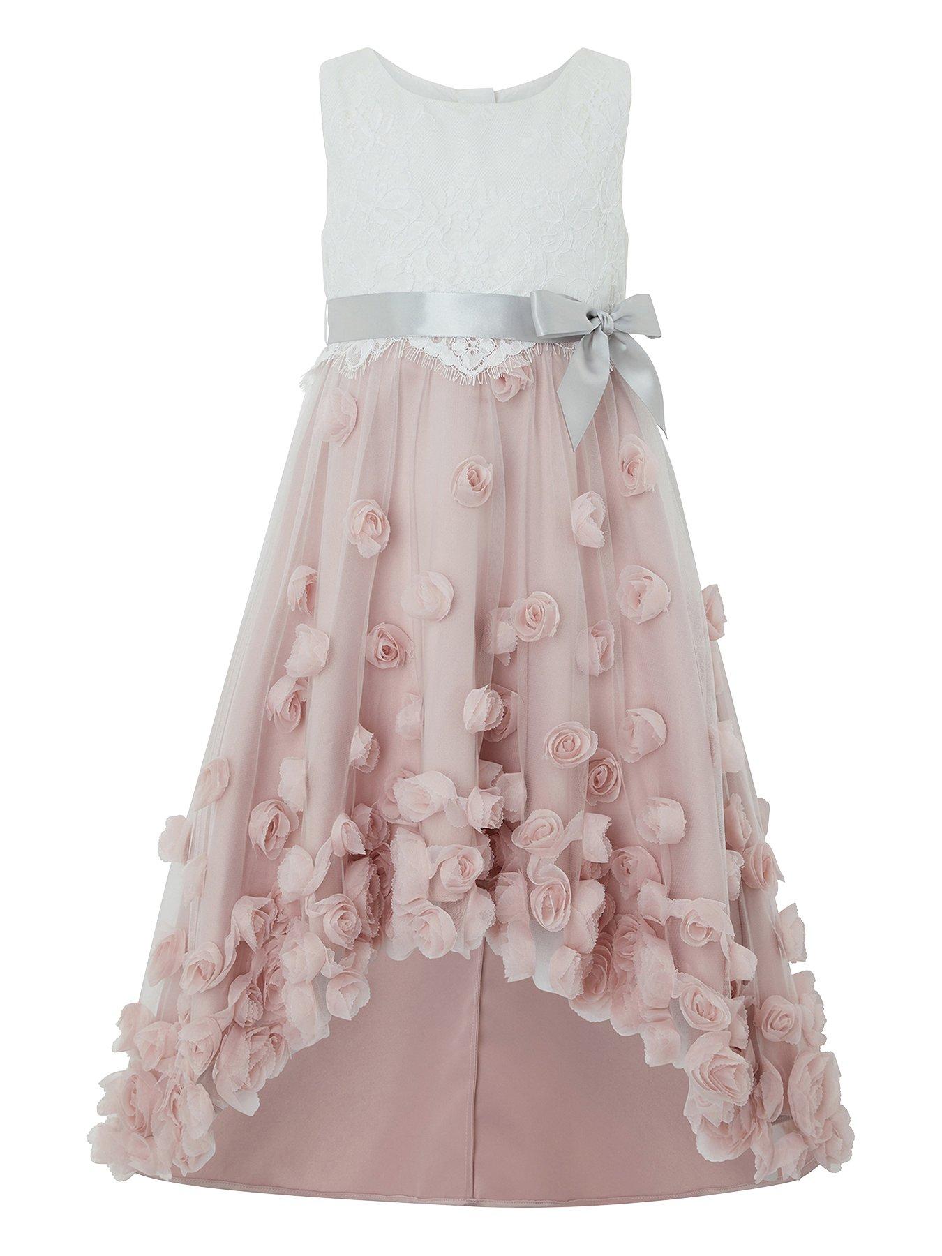 monsoon pink ianthe dress